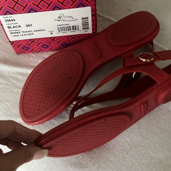Tory Burch ♥️ Minnie travel 8.5 sandal - Picture 3 of 7